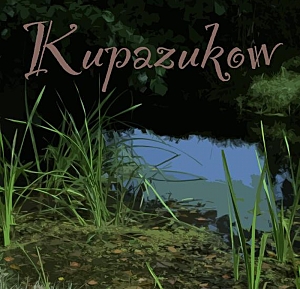 Titel der CD: Kupazukow, Titelelbild: Kleiner Teich umgeben von Bäumen und Sträuchern Titel der CD: Kupazukow, Titelelbild: Kleiner Teich umgeben von Bäumen und Sträuchern