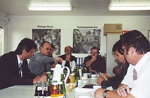 Póglěd do ruma planowanja ze zastupnikami Vattenfalla, Rogowa a Města Baršć (Łužyca)