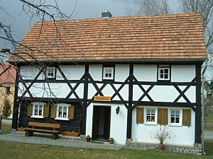 Das Heimathaus des Heimatvereins Schönau-Berzdorf e.V. in Schönau-Berzdorf auf dem Eigen