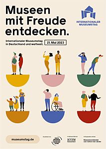 Plakat zum Internationalen Museumstag 2023