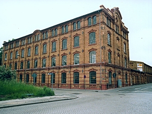 Blick auf das Gebäude des Brandenburgischen Textilmuseums.