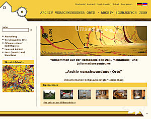 Bild der Startseite von www.verschwundene-orte.de Bild der Startseite von www.verschwundene-orte.de